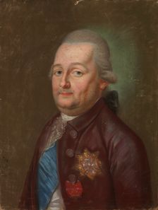 Portrait of Count Otto Magnus von Stackelberg (1736-1800), c1780. Creator: Anonymous