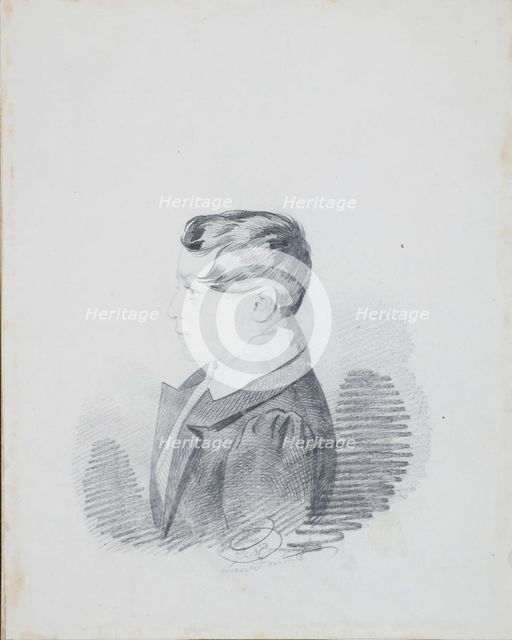 Portrait of Count Leonid Mikhailovich Golitsyn (1806-1860), 1830s. Creator: Hampeln, Carl, von (1794-after 1880).