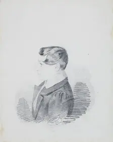 Portrait of Count Leonid Mikhailovich Golitsyn (1806-1860), 1830s. Creator: Hampeln, Carl, von (1794-after 1880)