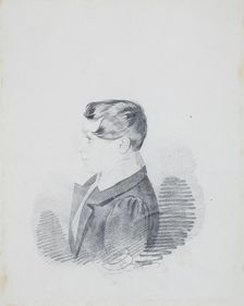 Portrait of Count Leonid Mikhailovich Golitsyn (1806-1860), 1830s. Creator: Hampeln, Carl, von (1794-after 1880)