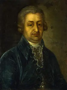 Portrait of Count M.S. Sheremetev, 1791. Creator: Ivan Argunov