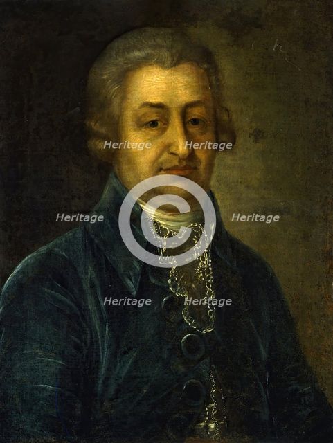 Portrait of Count M.S. Sheremetev, 1791. Creator: Ivan Argunov.