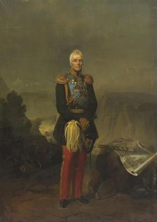 Portrait of Count M.S. Vorontsov, 1869. Creator: Georg von Bothmann