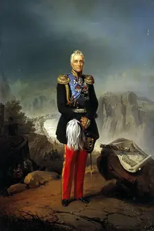 Portrait of Count Mikhail Vorontsov (1782-1856), Second Half of the 18th cen.. Artist: Anonymous
