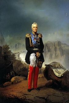 Portrait of Count Mikhail Vorontsov (1782-1856), Second Half of the 18th cen.. Artist: Anonymous
