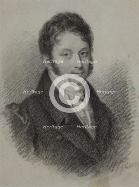 Portrait of Count Mikhail Yuryevich Vilyegorsky (1788-1856), 1829.