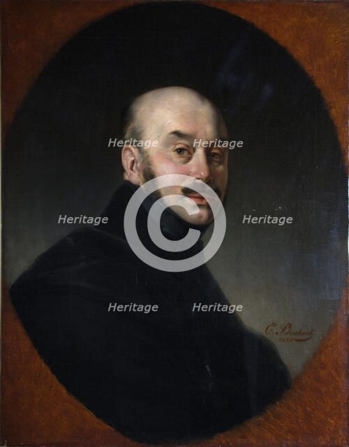 Portrait of Count Mikhail Fyodorovich Orlov (1788-1842), 1840. Artist: Pluchart, Eugéne (1809-1880)