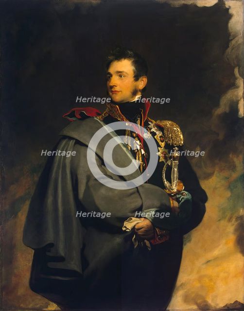 Portrait of Count Mikhail S. Vorontsov (1782-1856), 1821. Creator: Thomas Lawrence.