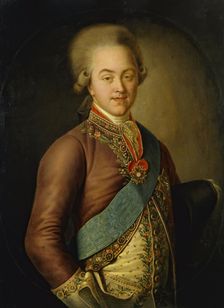 Portrait of Count N.P.Sheremetev, 1789. Creator: Unknown