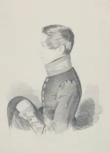 Portrait of Count N.M. Golitsyn , 1830s. Creator: Hampeln, Carl, von (1794-after 1880)