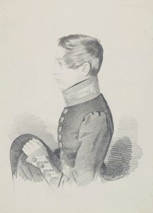 Portrait of Count N.M. Golitsyn , 1830s. Creator: Hampeln, Carl, von (1794-after 1880)