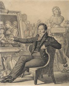 Portrait of Count Nikita Ivanovich Dondukov-Korsakov (1776-1857), 1821. Creator: Hampeln, Carl, von (1794-after 1880)