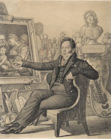 Portrait of Count Nikita Ivanovich Dondukov-Korsakov (1776-1857), 1821. Creator: Hampeln, Carl, von (1794-after 1880)