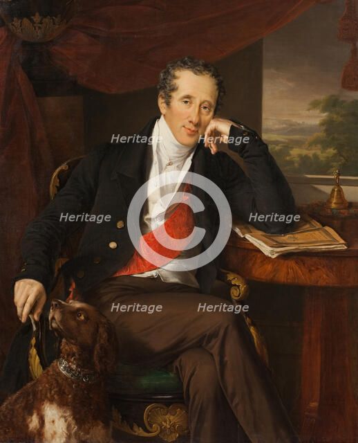 Portrait of Count Nikita Petrovich Panin (1770-1837), 1830s. Creator: Tropinin, Vasili Andreyevich (1776-1857).