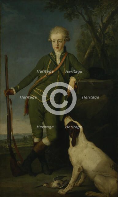 Portrait of Count Nikita Petrovich Panin (1770-1837) as child, 1779. Artist: Sokolov, Pyotr Ivanovich (1753-1791)