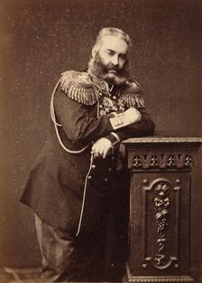Portrait of Count Nikolay Vladimirovich Adlerberg (1819-1892), 1874