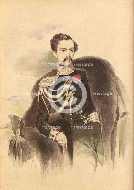 Portrait of Count Nikolay Vladimirovich Adlerberg (1819-1892).