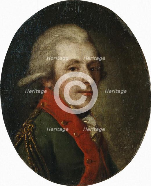 Portrait of Count Nikolay Alexandrovich Zubov (1763-1805), Late 18th cent.. Artist: Anonymous  