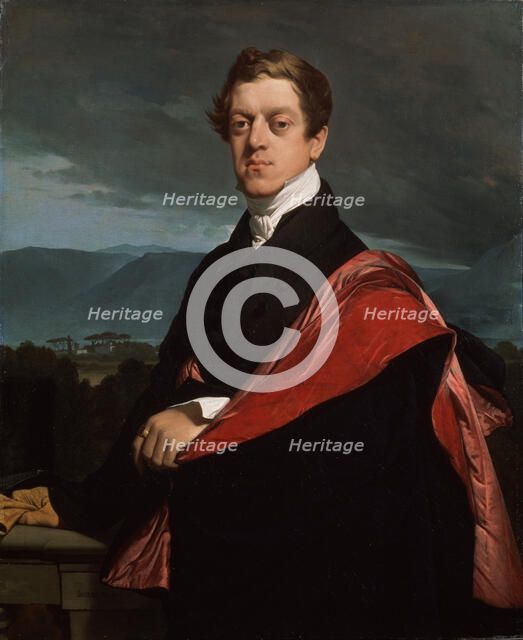 'Portrait of Count Nikolay D. Guriev', (1792-1867), 1821.  Artist: Jean-Auguste-Dominique Ingres
