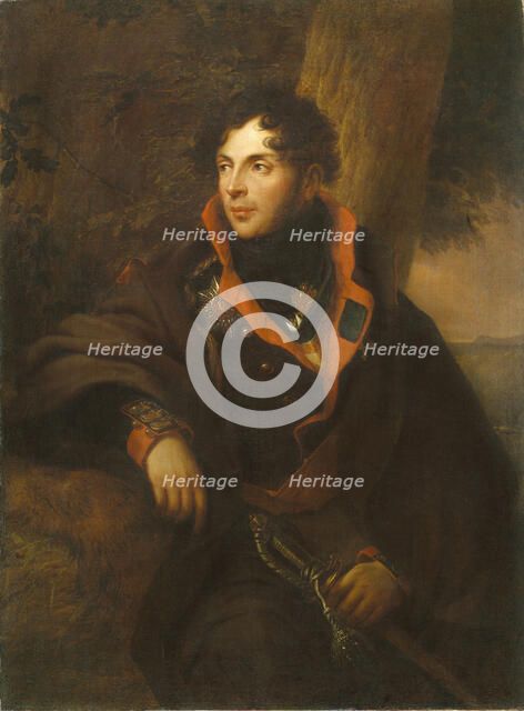Portrait of Count Nikolay Mikhailovich Kamensky (1776-1811), 1810. Artist: Weitsch, Friedrich Georg (1758-1828)