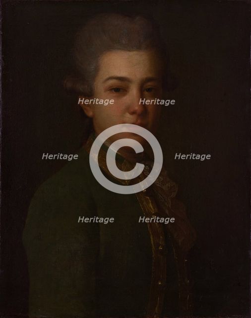 Portrait of Count Nikolay Petrovich Rumyantsev (1754-1826), 1770. Creator: Fyodor Rokotov.