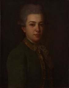 Portrait of Count Nikolay Petrovich Rumyantsev (1754-1826), 1770. Creator: Fyodor Rokotov