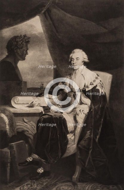 Portrait of Count Nikolay Petrovich Rumyantsev (1754-1826), 1828.