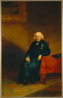 Portrait of Count Nikolay Semyonovich Mordvinov (1754-1845). Artist: Dawe, George (1781-1829)