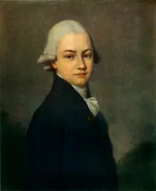 Portrait of Count Santi c1780s, (1965). Creator: Dmitry Levitsky