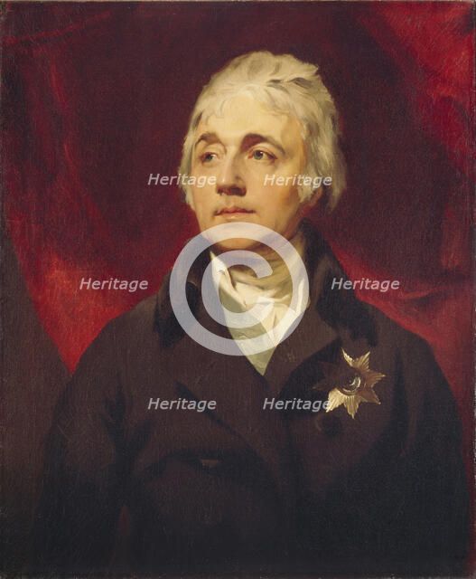 Portrait of Count Semyon Romanovich Vorontsov (1744-1832). Artist: Lawrence, Sir Thomas (1769-1830)