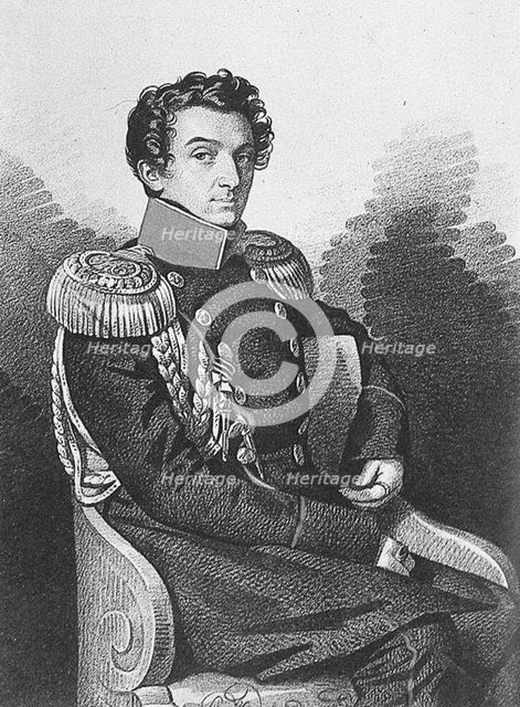 Portrait of Count Sergey Ivanovich Meshchersky (1800-1870).