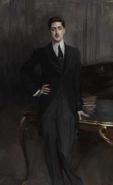 Portrait of Count Sergey Platonovich Zubov (1881-1964), 1913. Creator: Boldini, Giovanni (1842-1931)
