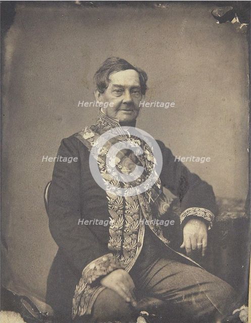 Portrait of Count Sergey Stepanovich Lanskoy (1787-1862), Mid of the 19th cen.