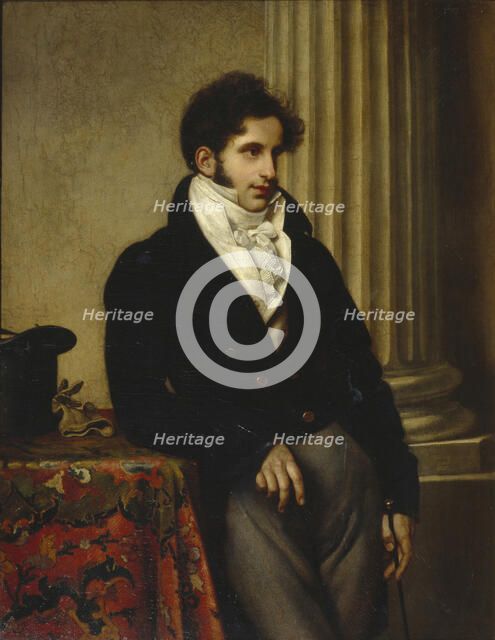 Portrait of Count Sergey Semionovich Uvarov (1786-1855), 1815-1816. Artist: Kiprensky, Orest Adamovich (1782-1836)