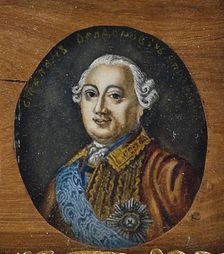 Portrait of Count Stepan Fedorovich Apraksin (11702-1758), Mid of the 19th century. Artist: Anonymous