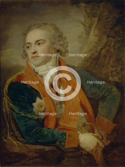 Portrait of Count Stepan Stepanovich Apraksin (1757-1827), 1793. Artist: Lampi, Johann-Baptist von, the Elder (1751-1830)