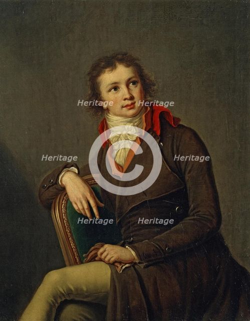 Portrait of Count Pavel Alexandrovich Stroganov (1774-1817), 1790s. Artist: Vigée-Lebrun, Marie Louise Elisabeth (1755-1842)