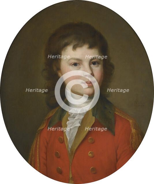 Portrait of Count Pavel Alexandrovich Stroganov (1774-1817), Aged 15. Artist: Voille, Jean Louis (1744-after 1803)