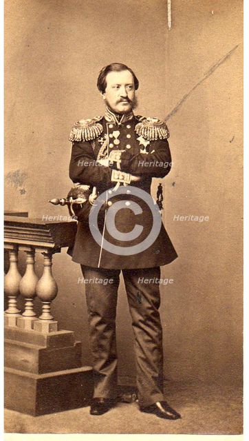 Portrait of Count Pavel Nikolayevich Ignatiev (1797-1879), 1860s.