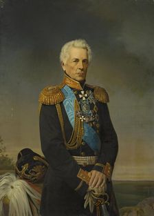 Portrait of Count Pavel Pahlen, 1872. Creator: Georg von Bothmann