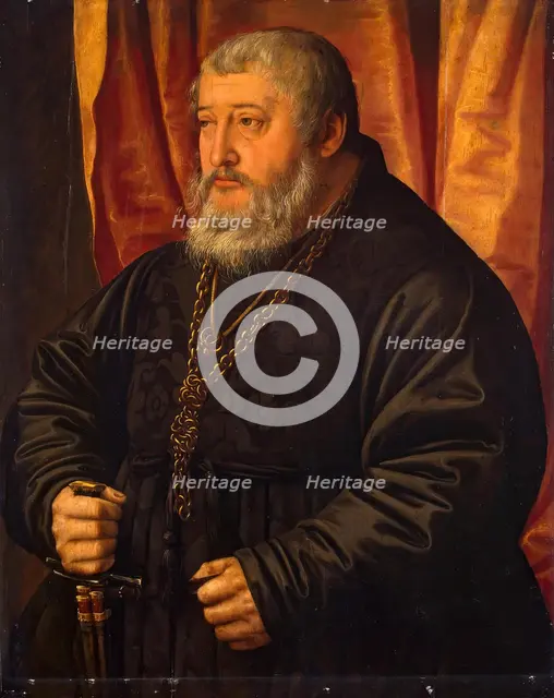Portrait of Count Palatine Ottheinrich, c1550. Creator: Georg Pencz.