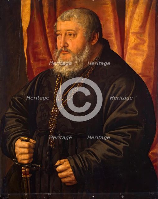 Portrait of Count Palatine Ottheinrich, c1550. Creator: Georg Pencz.