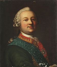 Portrait of Count Piotr Panin, 1775. Creator: Unknown