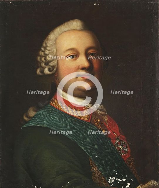 Portrait of Count Piotr Panin, 1775. Creator: Unknown.
