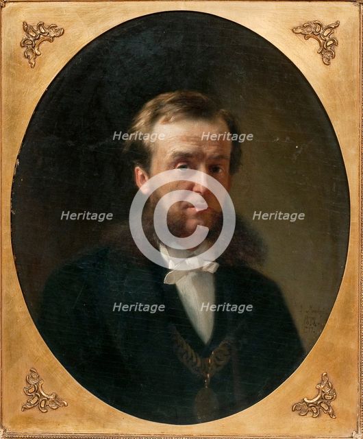 Portrait of Count Pyotr Aleksandrovich Valuev (1815-1890), 1872. Artist: Makovsky, Konstantin Yegorovich (1839-1915)