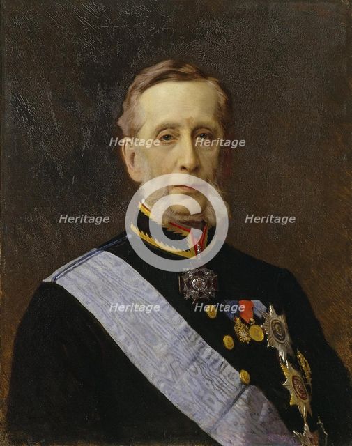 Portrait of Count Pyotr Alexandrovich Valuyev (1815-1890), 1880. Artist: Kramskoi, Ivan Nikolayevich (1837-1887)