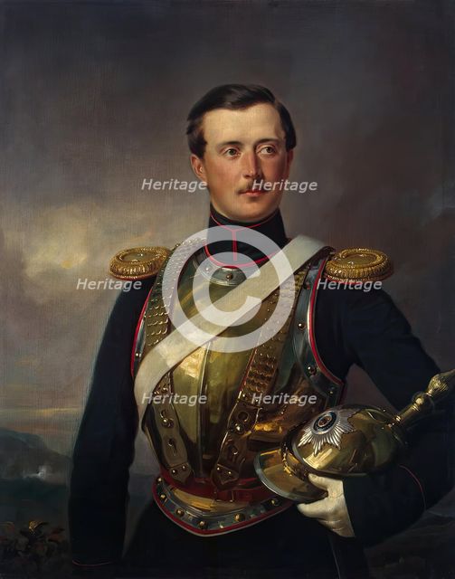 Portrait of Count Pyotr Shuvalov, 1850. Creator: Franz Kruger.