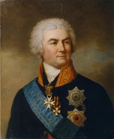 Portrait of Count Pyotr Zavadovsky (1739–1812). Artist: Shchukin, Stepan Semyonovich (1762-1828)
