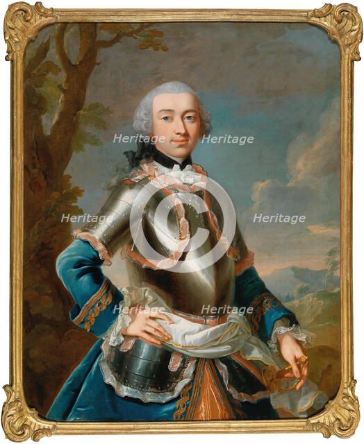 Portrait of Count Rudolf Waldbott von Bassenheim (1731-1805), Between 1755 and 1765. Creator: Tischbein, Johann Heinrich, the Elder (1722-1789).