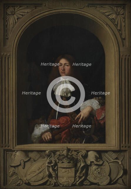 Portrait of Count Ulrik Frederik Gyldenlove, 1662. Creator: Frans van Mieris.